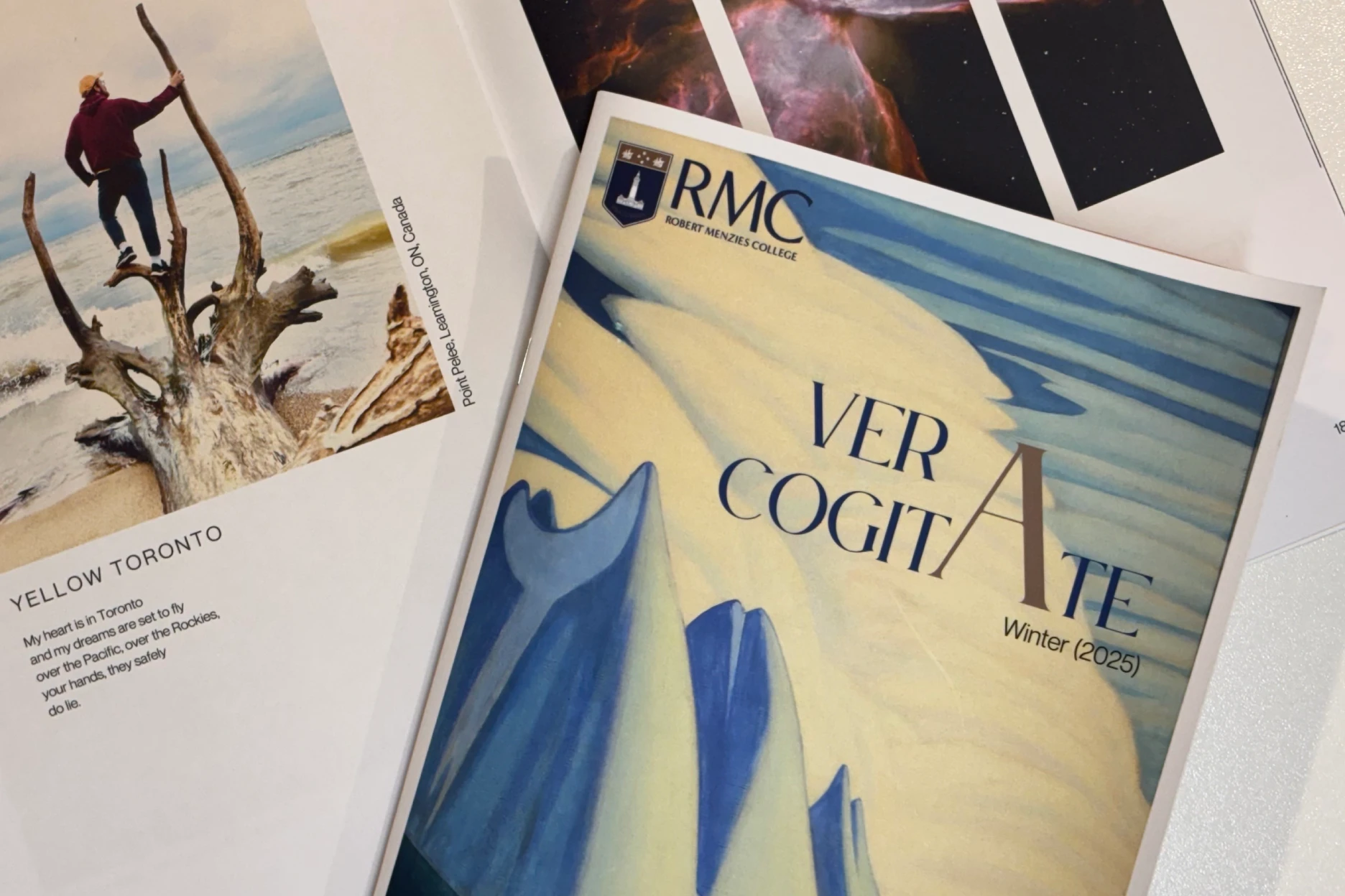 Cover of the Robert Menzies College Ver Cogitate magazine, Winter 2025 edition.